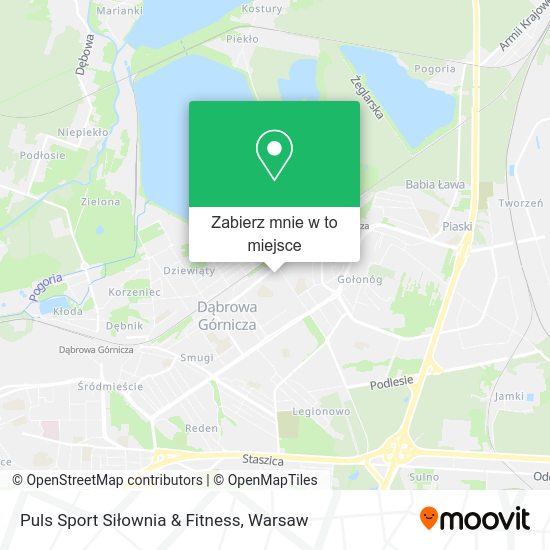 Mapa Puls Sport Siłownia & Fitness