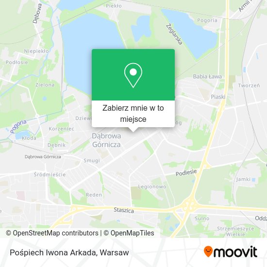 Mapa Pośpiech Iwona Arkada