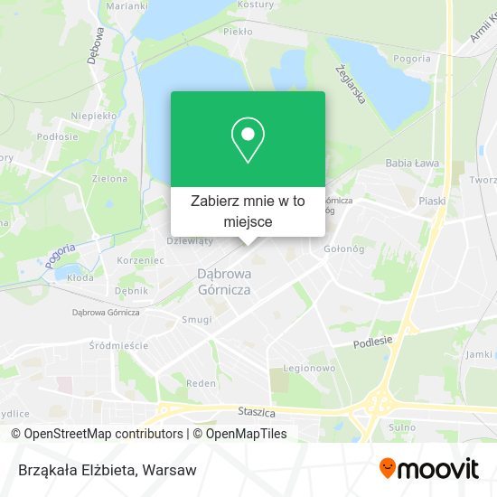 Mapa Brząkała Elżbieta