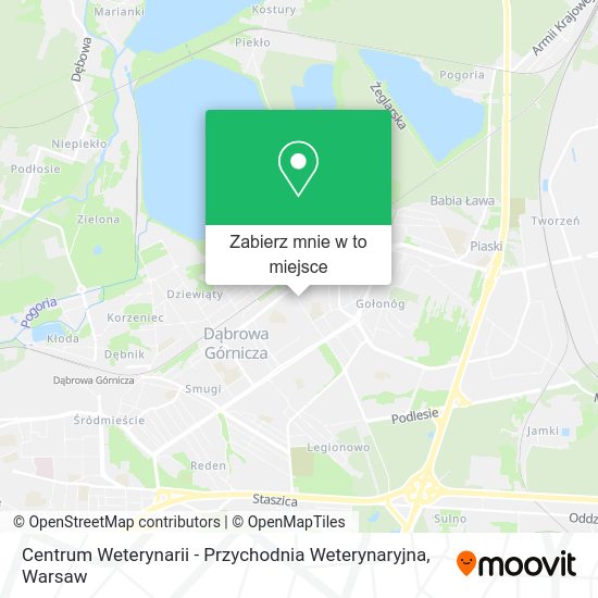 Mapa Centrum Weterynarii - Przychodnia Weterynaryjna