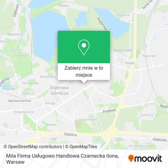 Mapa Mila Firma Usługowo Handlowa Czarnecka Ilona