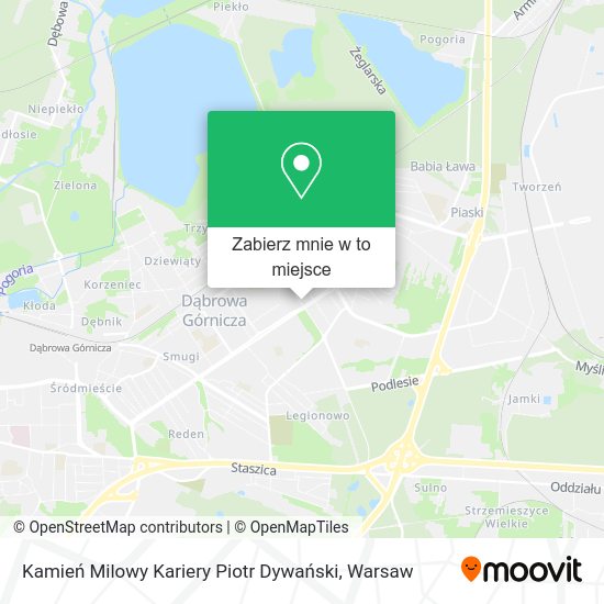 Mapa Kamień Milowy Kariery Piotr Dywański