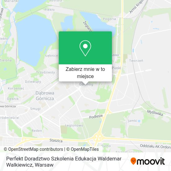 Mapa Perfekt Doradztwo Szkolenia Edukacja Waldemar Walkiewicz