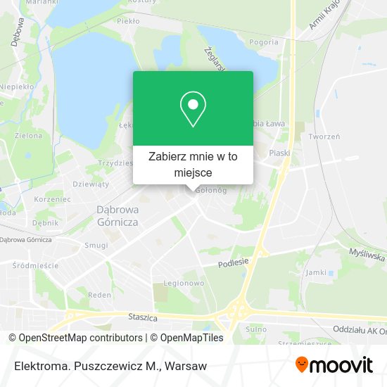 Mapa Elektroma. Puszczewicz M.