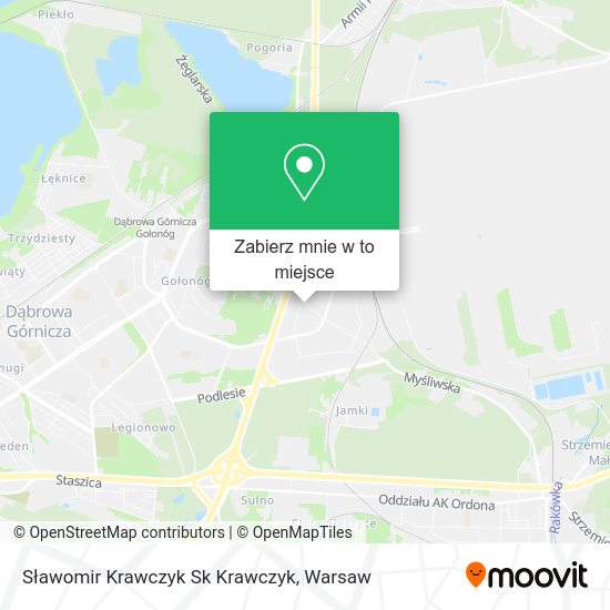 Mapa Sławomir Krawczyk Sk Krawczyk