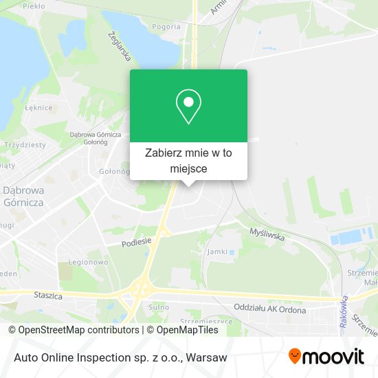 Mapa Auto Online Inspection sp. z o.o.