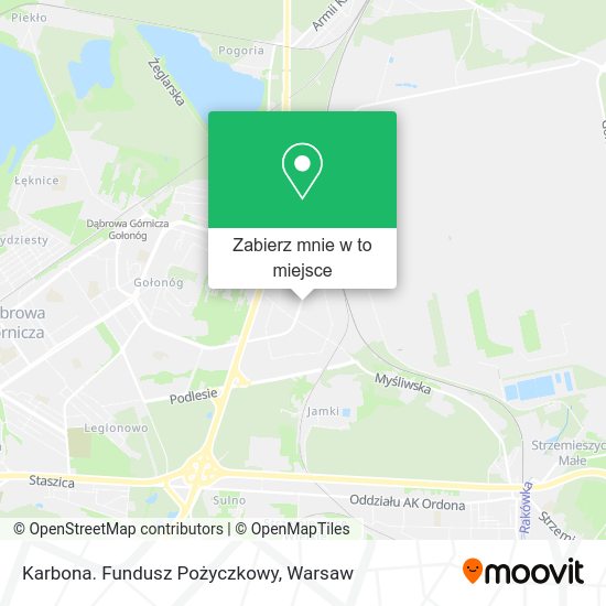 Mapa Karbona. Fundusz Pożyczkowy