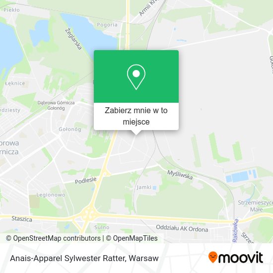 Mapa Anais-Apparel Sylwester Ratter