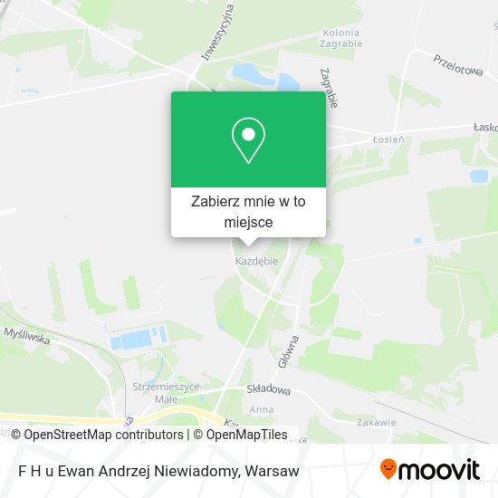 Mapa F H u Ewan Andrzej Niewiadomy