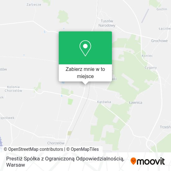 Mapa Prestiż Spółka z Ograniczoną Odpowiedzialnością