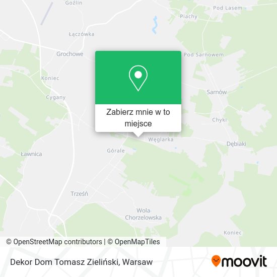 Mapa Dekor Dom Tomasz Zieliński