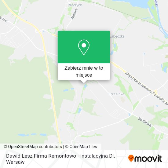 Mapa Dawid Lesz Firma Remontowo - Instalacyjna Dl