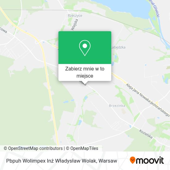 Mapa Pbpuh Wolimpex Inż Władysław Wolak