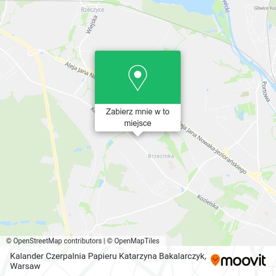 Mapa Kalander Czerpalnia Papieru Katarzyna Bakalarczyk