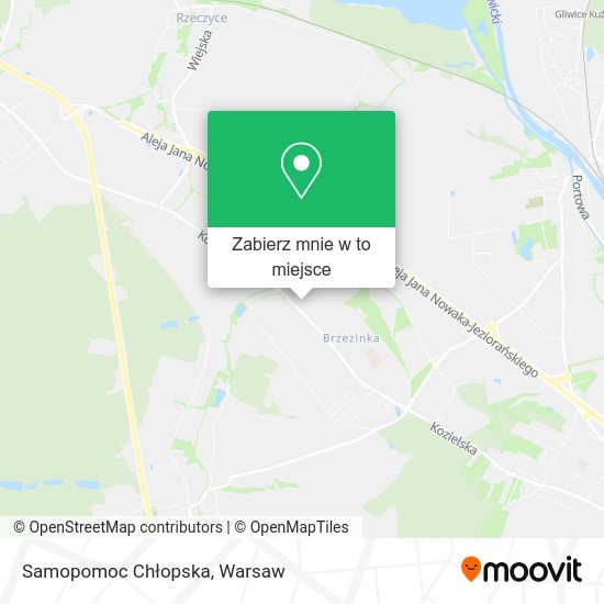 Mapa Samopomoc Chłopska