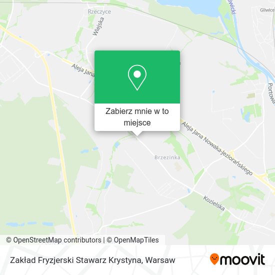 Mapa Zakład Fryzjerski Stawarz Krystyna