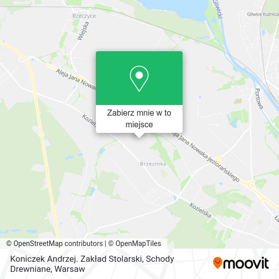 Mapa Koniczek Andrzej. Zakład Stolarski, Schody Drewniane