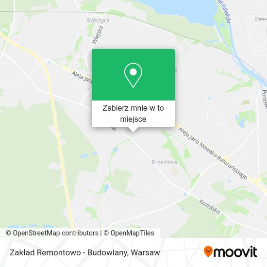 Mapa Zakład Remontowo - Budowlany