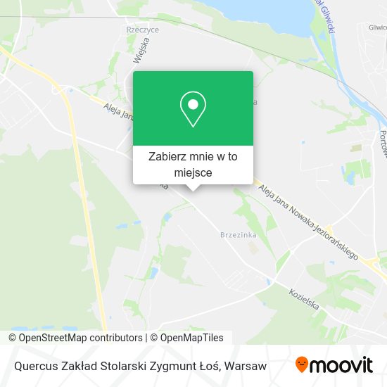 Mapa Quercus Zakład Stolarski Zygmunt Łoś