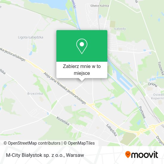 Mapa M-City Białystok sp. z o.o.