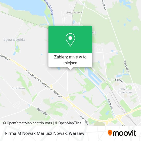 Mapa Firma M Nowak Mariusz Nowak