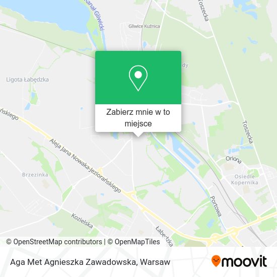 Mapa Aga Met Agnieszka Zawadowska