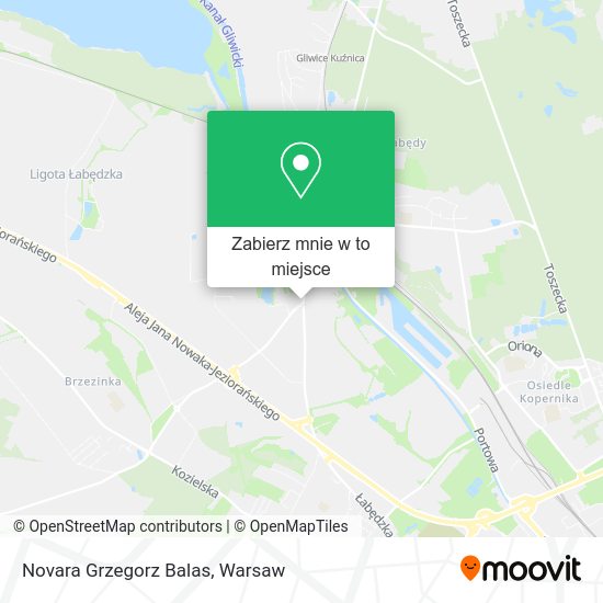 Mapa Novara Grzegorz Balas