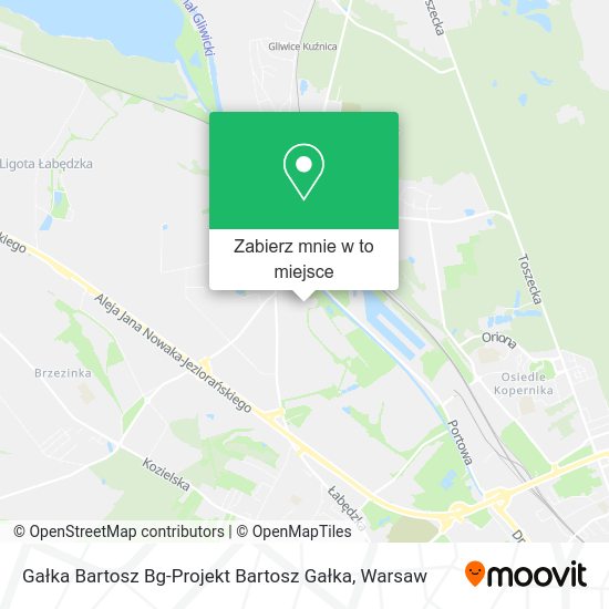 Mapa Gałka Bartosz Bg-Projekt Bartosz Gałka