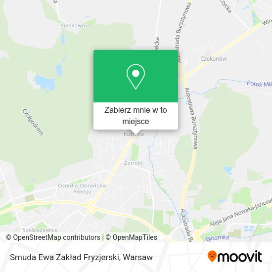 Mapa Smuda Ewa Zakład Fryzjerski