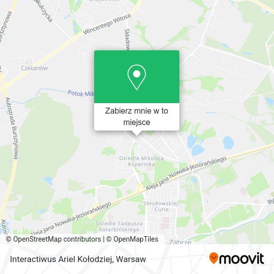 Mapa Interactiwus Ariel Kołodziej