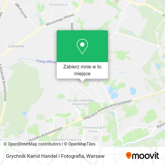 Mapa Grychnik Kamil Handel i Fotografia