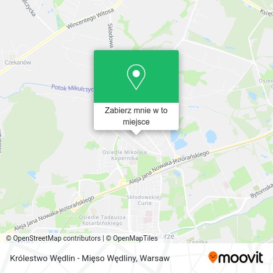 Mapa Królestwo Wędlin - Mięso Wędliny