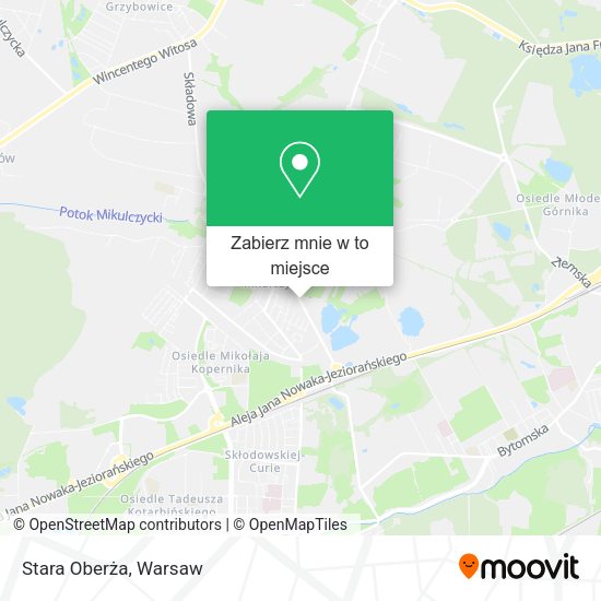 Mapa Stara Oberża