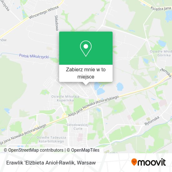 Mapa Erawlik 'Elżbieta Anioł-Rawlik