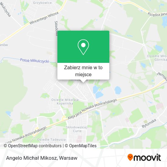 Mapa Angelo Michał Mikosz