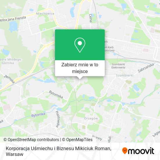 Mapa Korporacja Uśmiechu i Biznesu Mikiciuk Roman