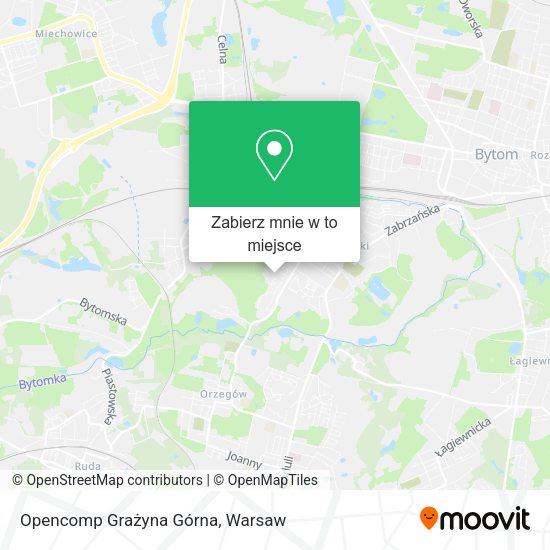 Mapa Opencomp Grażyna Górna