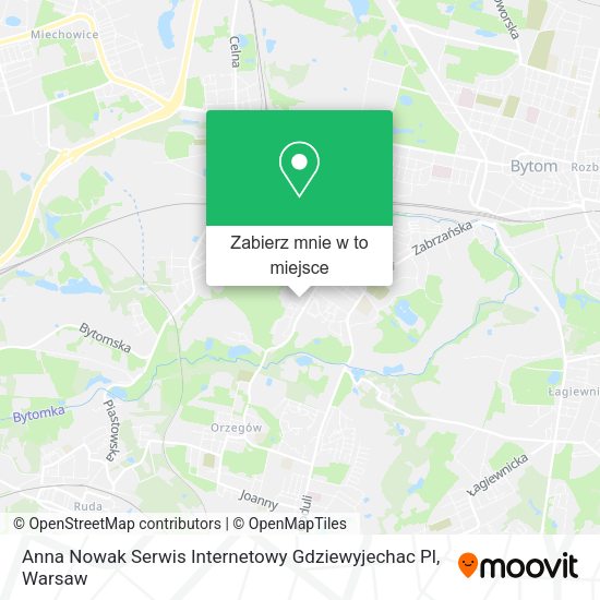 Mapa Anna Nowak Serwis Internetowy Gdziewyjechac Pl