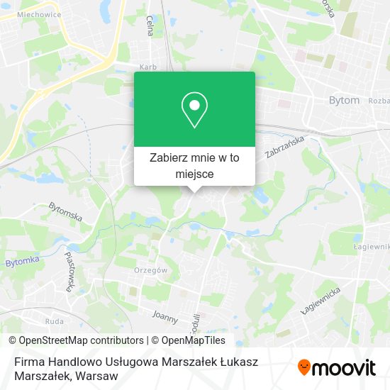 Mapa Firma Handlowo Usługowa Marszałek Łukasz Marszałek