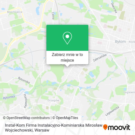 Mapa Instal-Kom Firma Instalacyjno-Kominiarska Mirosław Wojciechowski