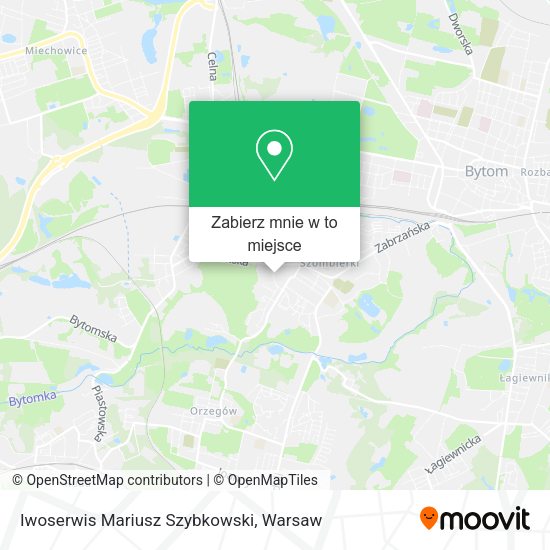 Mapa Iwoserwis Mariusz Szybkowski