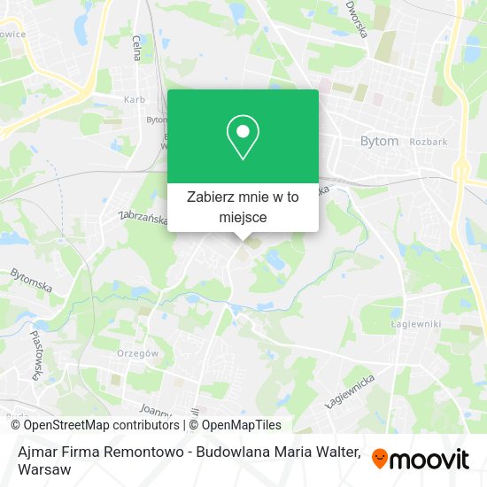 Mapa Ajmar Firma Remontowo - Budowlana Maria Walter