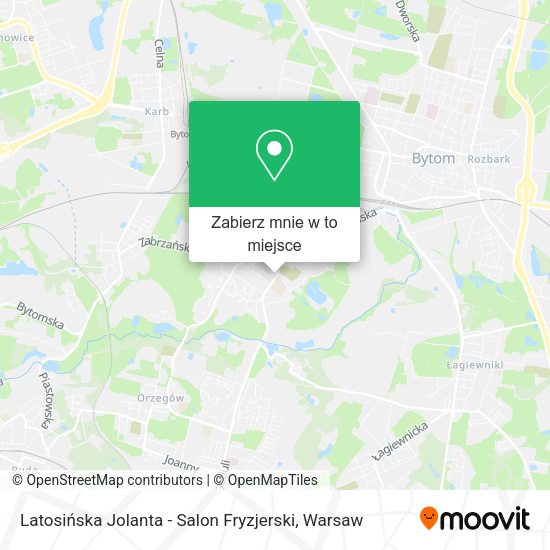 Mapa Latosińska Jolanta - Salon Fryzjerski