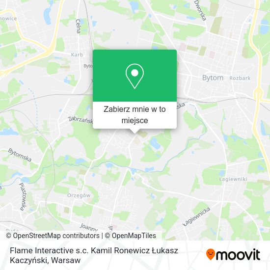 Mapa Flame Interactive s.c. Kamil Ronewicz Łukasz Kaczyński