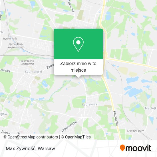 Mapa Max Żywność