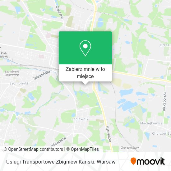 Mapa Uslugi Transportowe Zbigniew Kanski