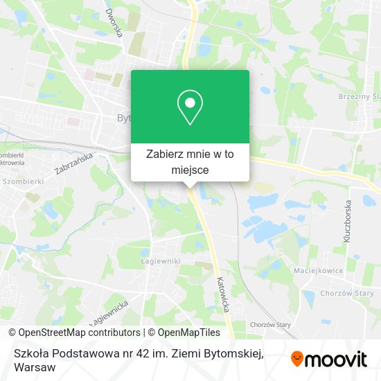 Mapa Szkoła Podstawowa nr 42 im. Ziemi Bytomskiej