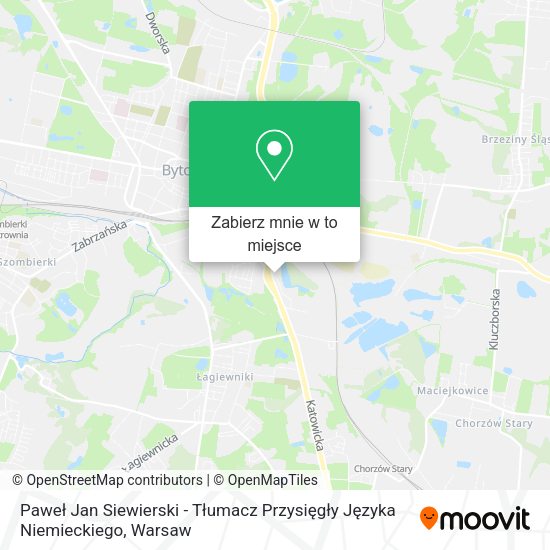 Mapa Paweł Jan Siewierski - Tłumacz Przysięgły Języka Niemieckiego