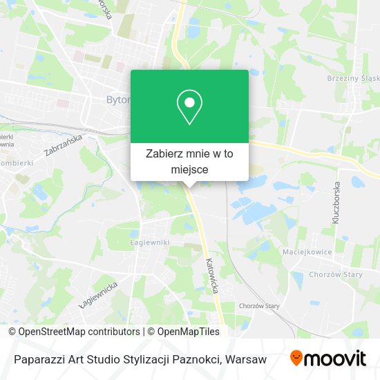 Mapa Paparazzi Art Studio Stylizacji Paznokci