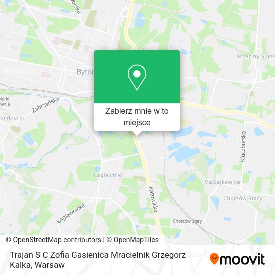 Mapa Trajan S C Zofia Gasienica Mracielnik Grzegorz Kalka